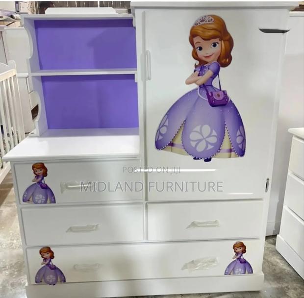 Kids Wardrobe With Drawers / Kids Cupboard / K - thumbnail 5
