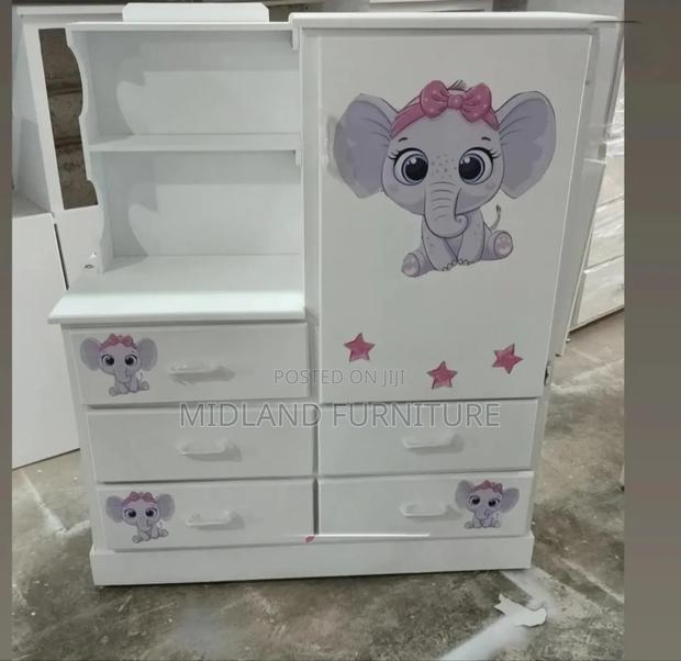 Kids Wardrobe With Drawers / Kids Cupboard / K - thumbnail 6