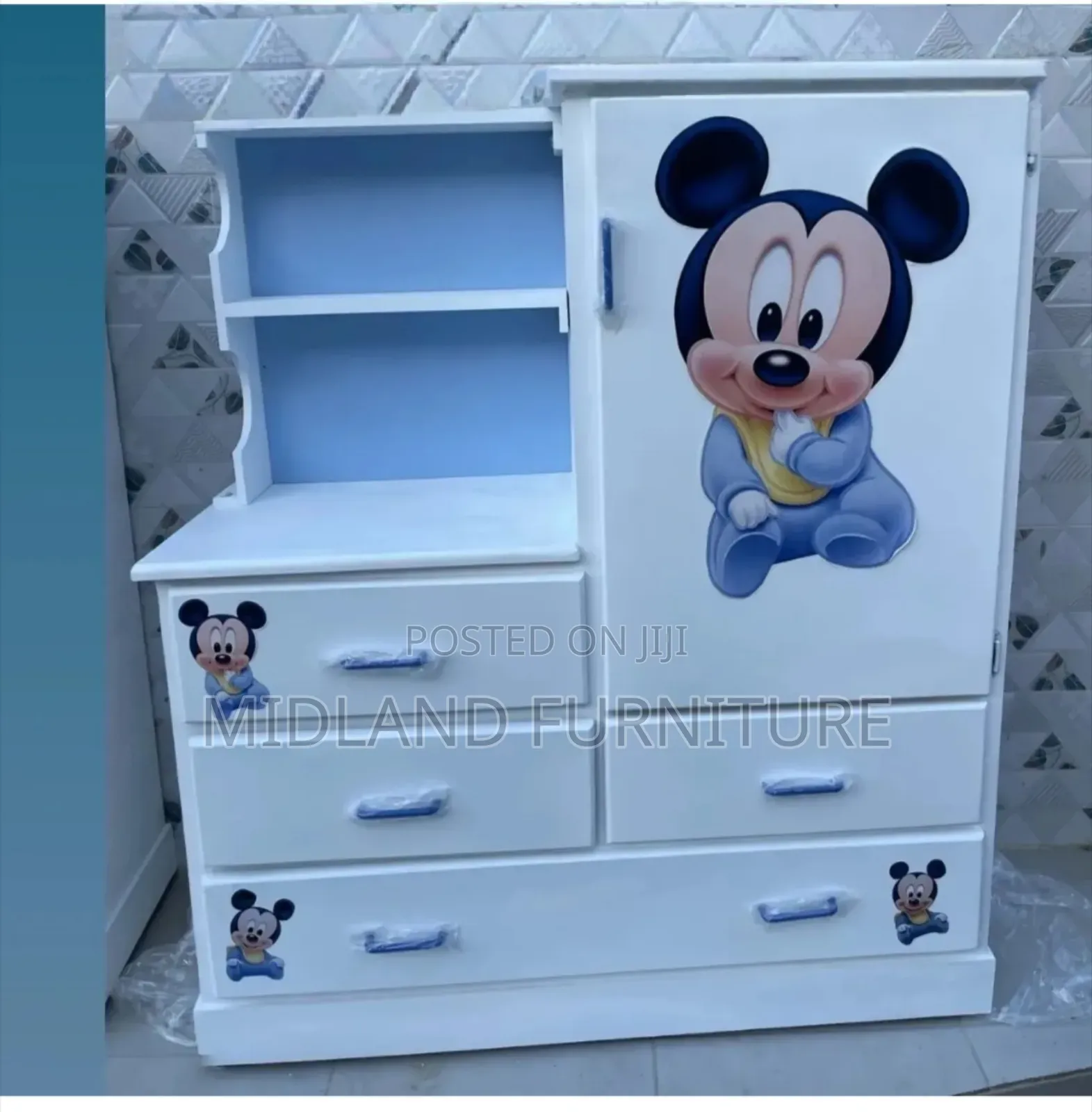 Kids Wardrobe With Drawers / Kids Cupboard / K