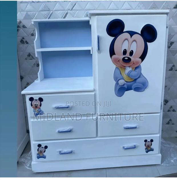 Kids Wardrobe With Drawers / Kids Cupboard / K - thumbnail 7