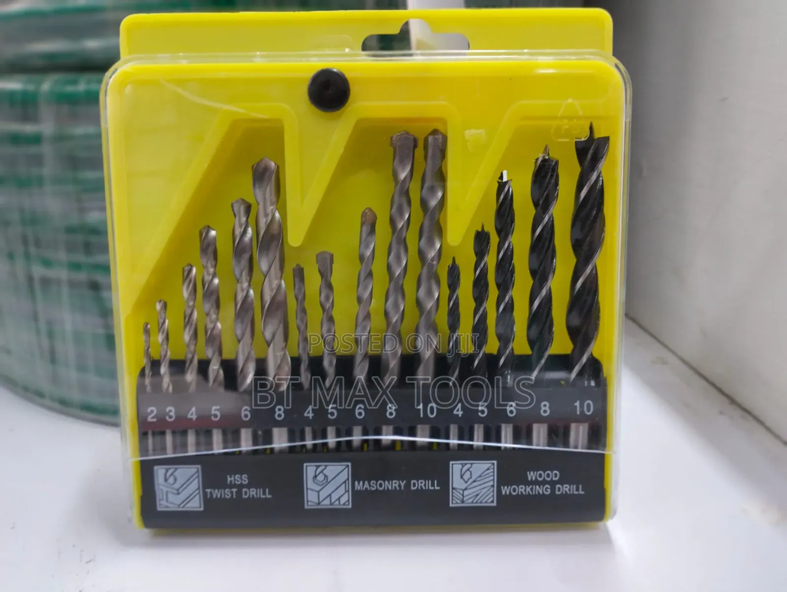 Multipurpose Drill Bits Set