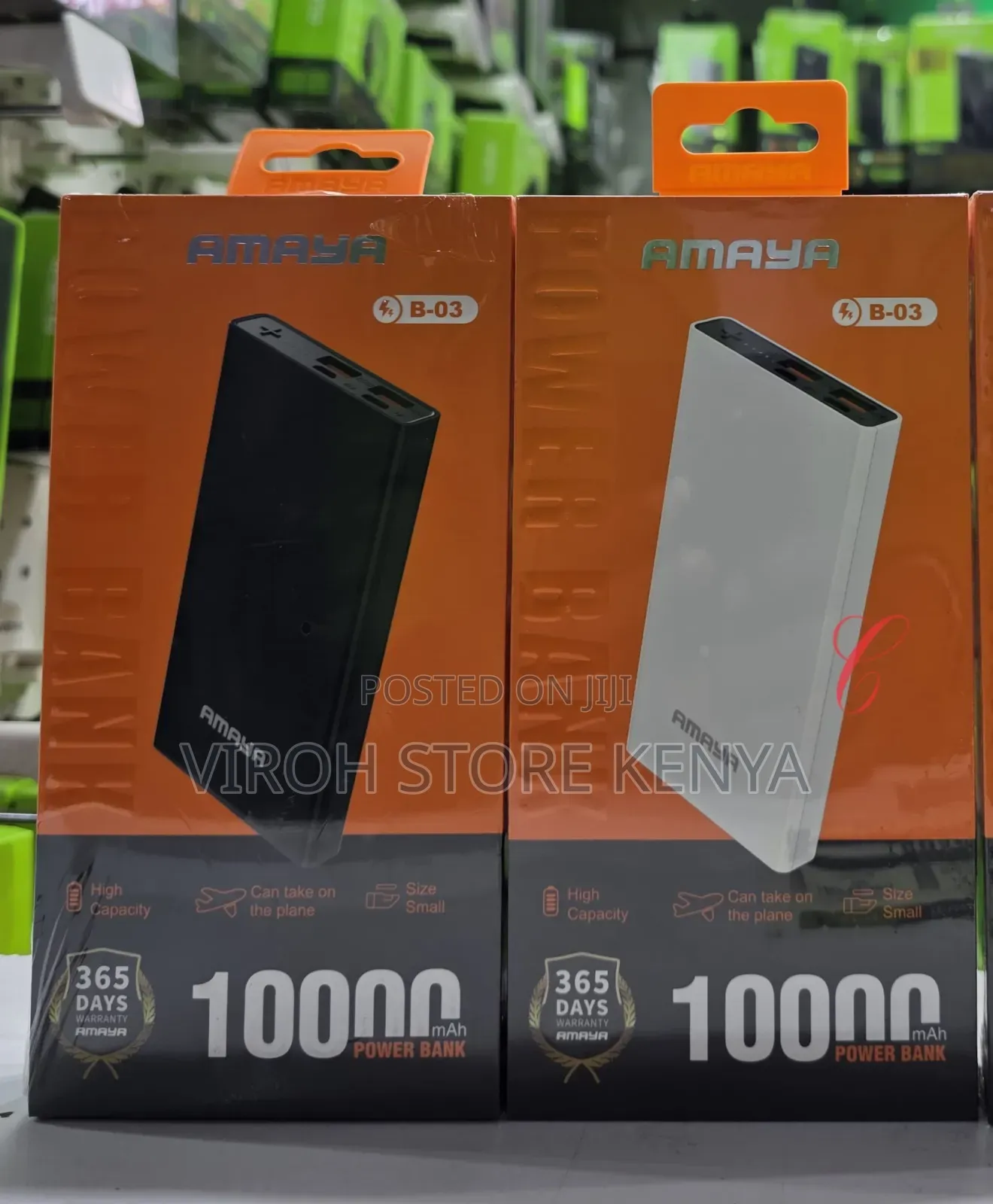 Amaya 10000mah Powerbank B03 High Capacity Powerbank