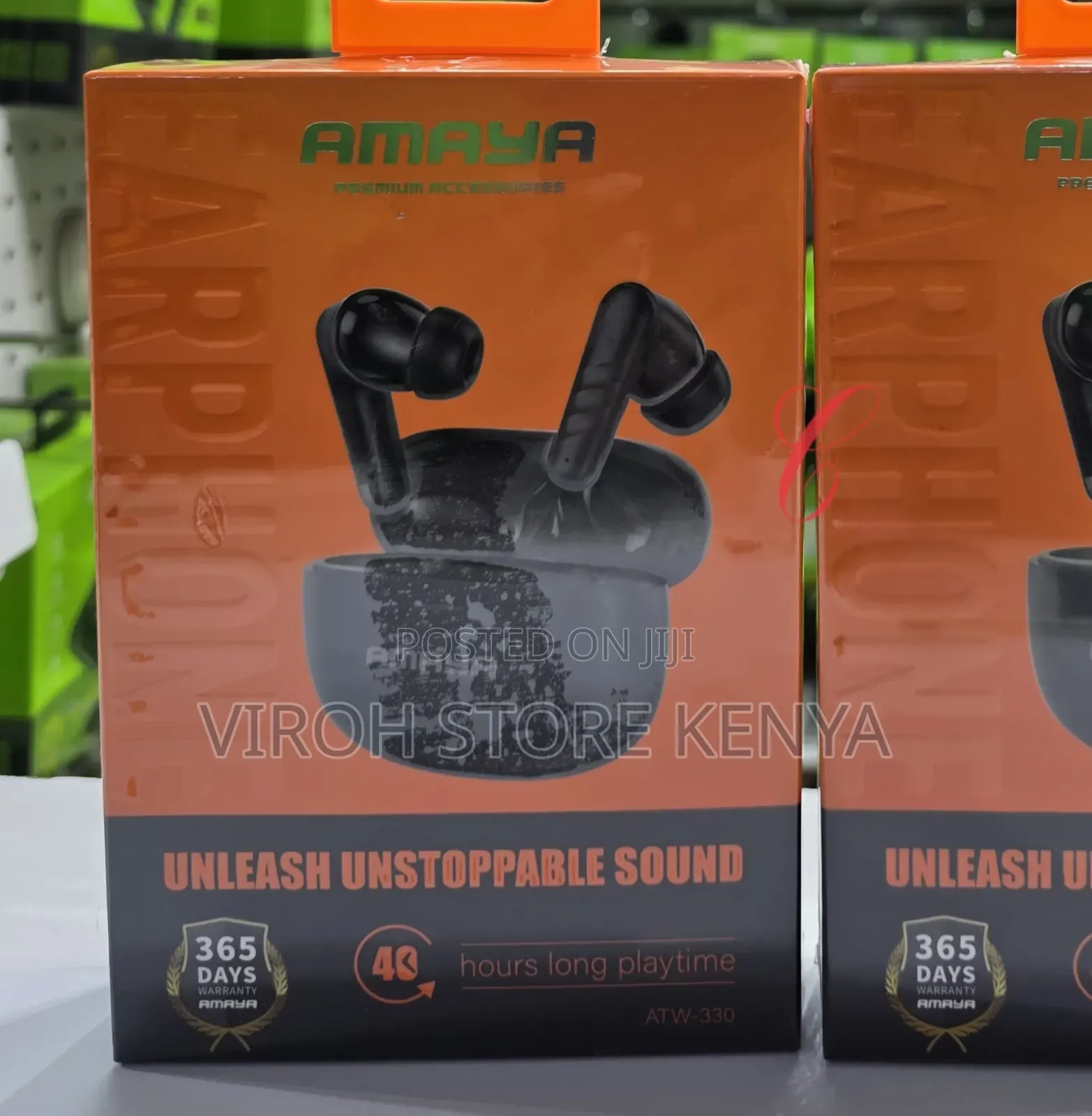 Amaya Earbuds Atw-330 Airpods 40hrs Playtime With Anc
