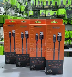 Amaya Type-C to Usb a Charging Cable 1m - Black