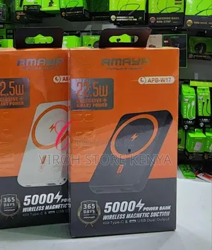Amaya Apb-W17 5000mah Magnetic Suction Power Banks