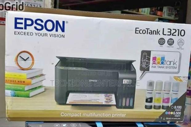 Epson Ecotank L3210 A4 All in One Spill Free Printer