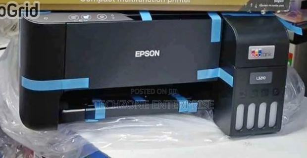 Epson Ecotank L3210 A4 All in One Printer With Compact Tank Design - main view