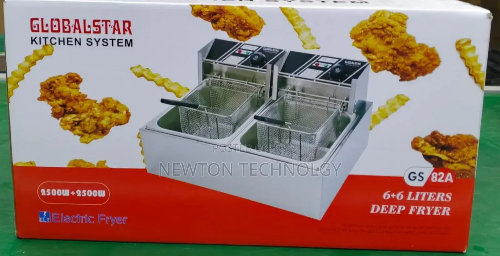 Globstar Double Frier 6 Litres