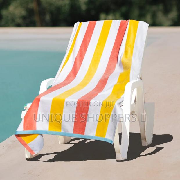 Multi Stripped Beach/Pool Towels. - thumbnail 3
