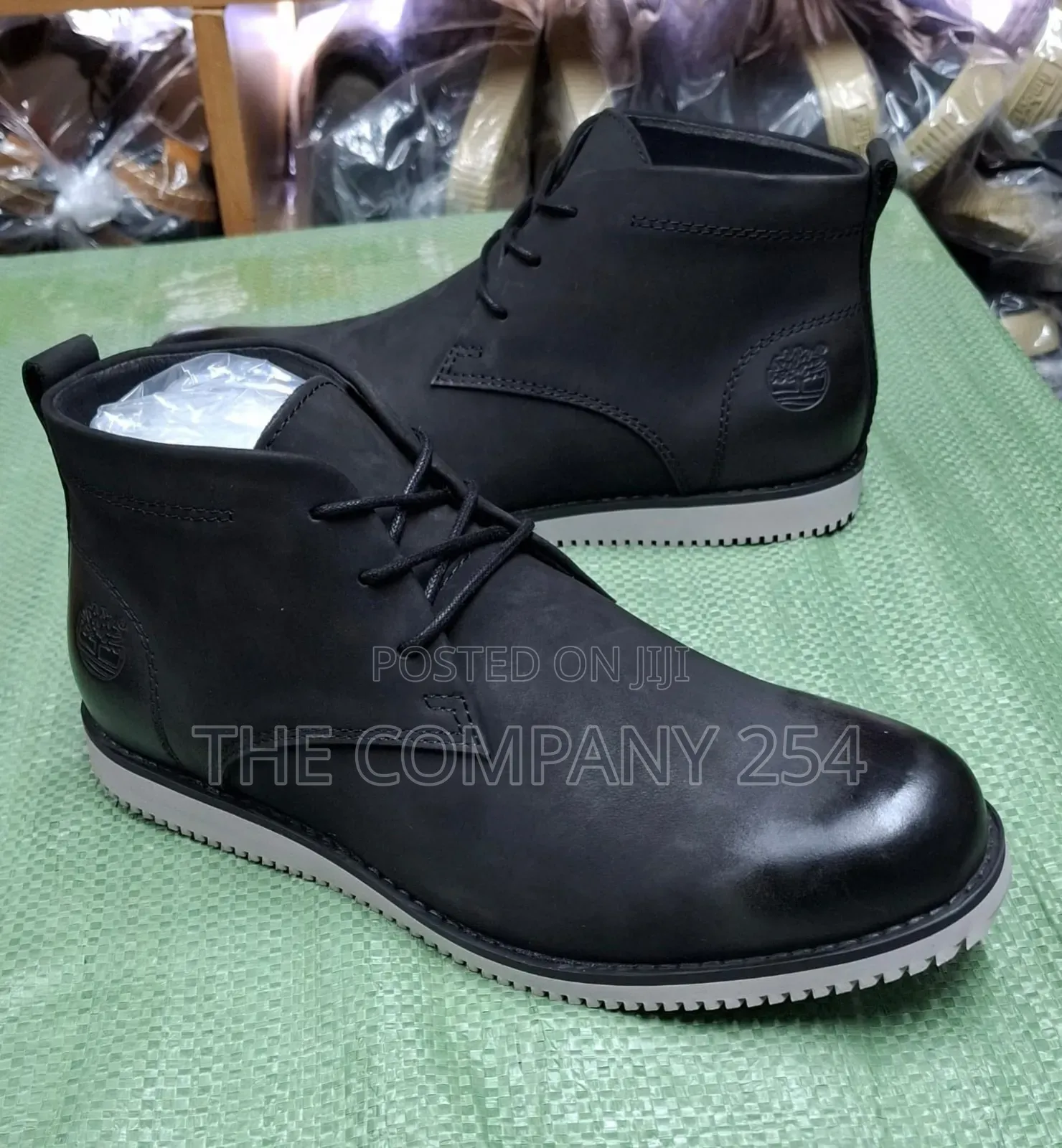 Quality Leather Original Casual Timberland Low Rubber Sole Boot Shoes