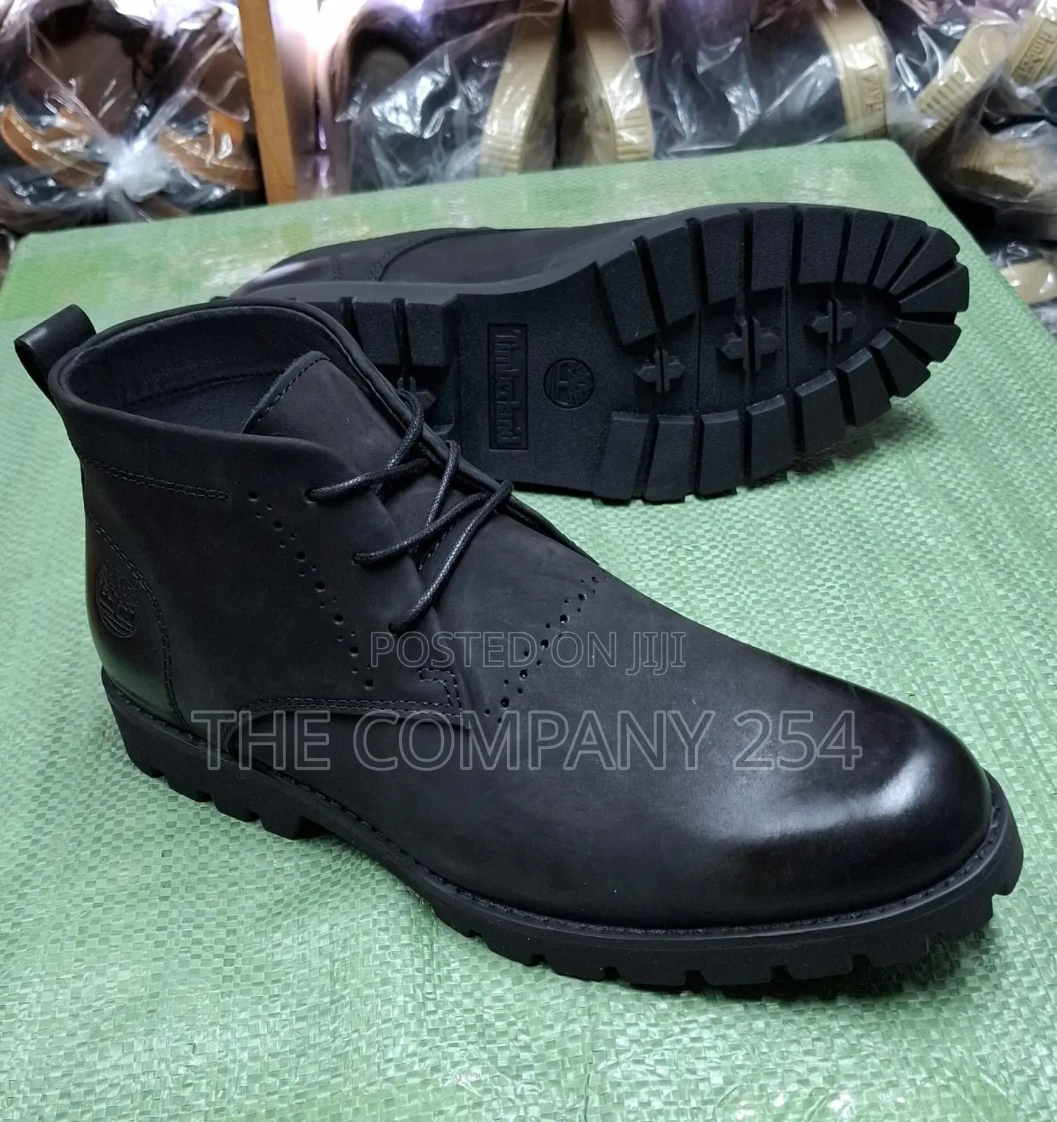 Quality Leather Original Casual Timberland Low Rubber Sole Boot Shoes