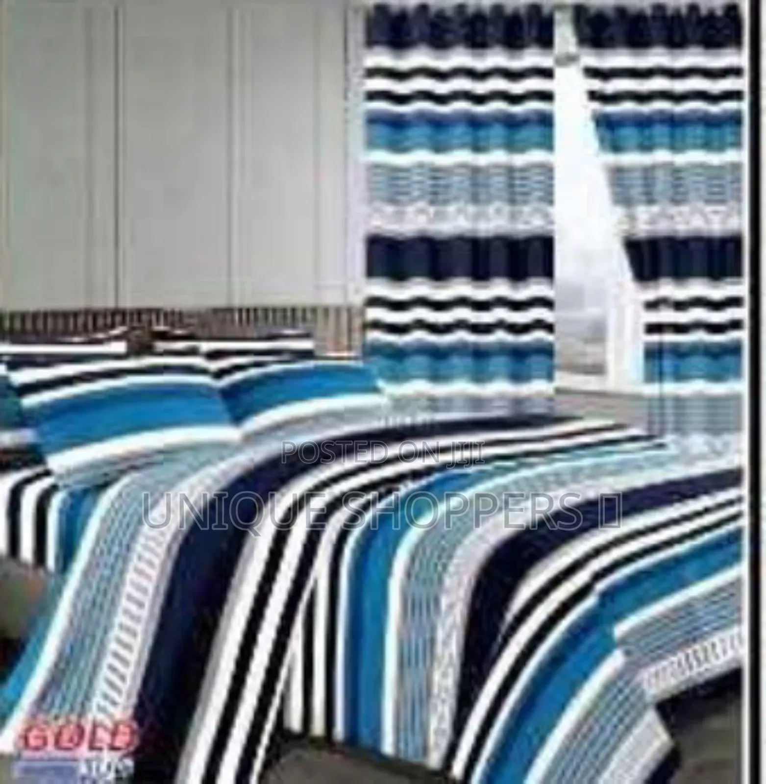 Warm Woolen Duvet With Matching *Curtains* . With 2 Bedsheet