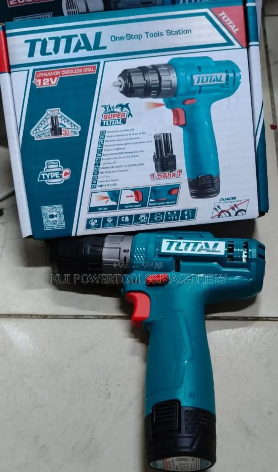 Total Cordless Drill / Cordless Drill 12v