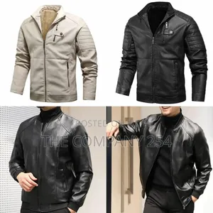 Quality All Weather Casual Men Leather Casual Fur Business Jackets