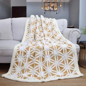 Warm Sherpa *Patterned* Blankets
