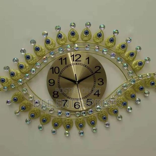Eye Shaped Wall Clock - main view