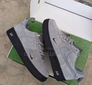 Nikee Air Force 1's Grey Swoosh ,Grey Swooshes Sizes 38-45