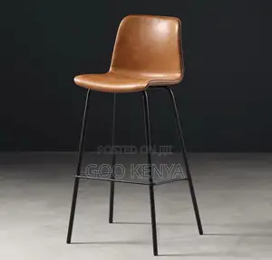 Home Chair; Nordic Style Leather Bar Stools