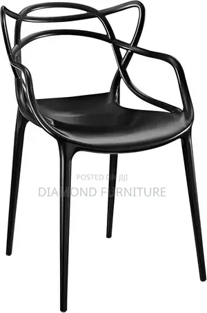 Office Chair; Minimalist Modern Plastic Stool – Durable Lightweight