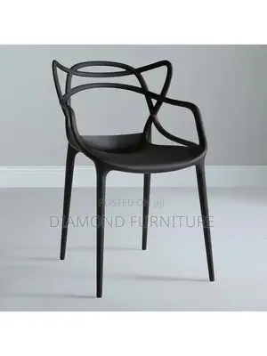 Office Chair; Minimalist Modern Plastic Stool – Durable Lightweight