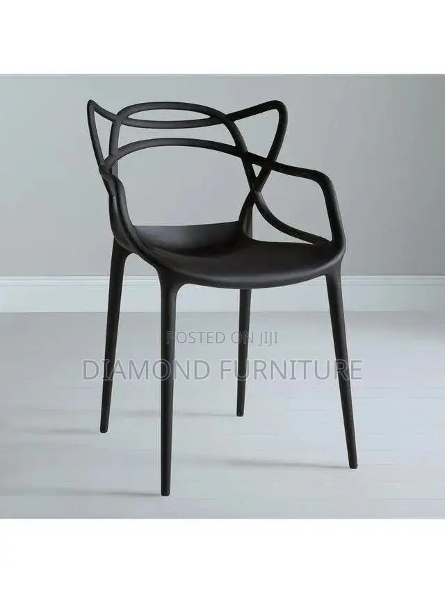 Office Chair; Minimalist Modern Plastic Stool – Durable Lightweight