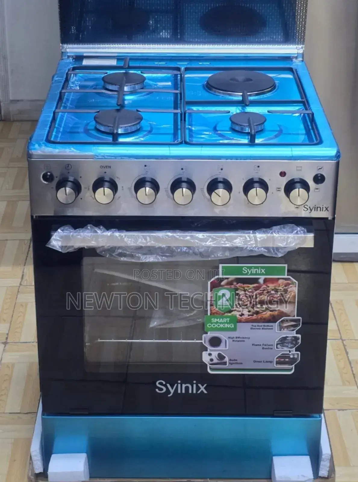 Syinix 60 by 60 3+1 Standing Cooker