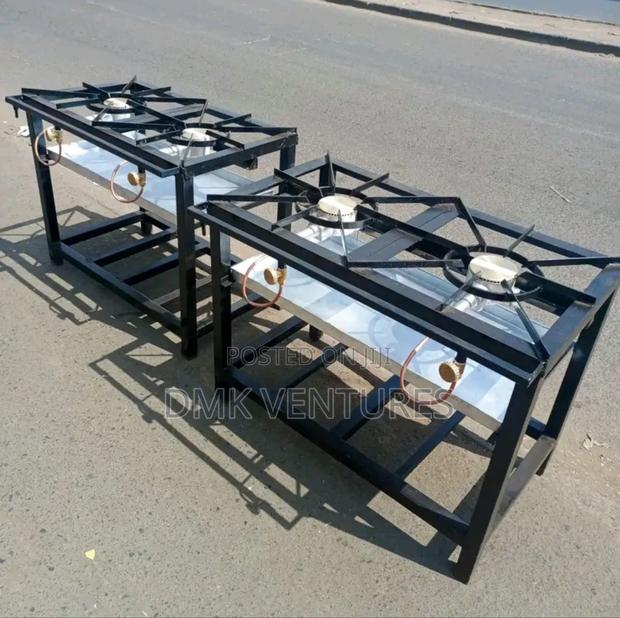 Decent High Pressure Two Burner Gas Cooker - main view