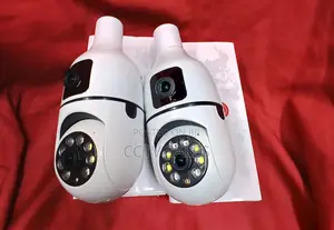 Night Vision Dual Lens Bulb Camera With Audio