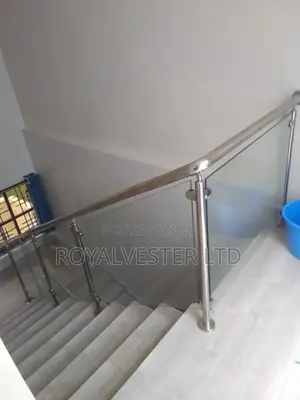 Stainless Glass Staircase