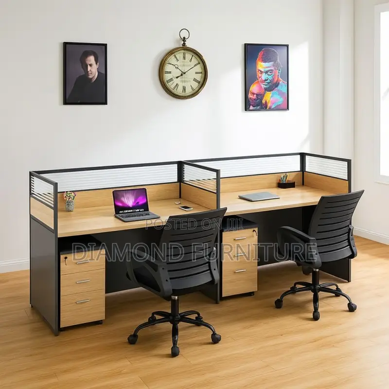 Office Desk; 2-Way Modular Workstation – Flexible Workspace Solution