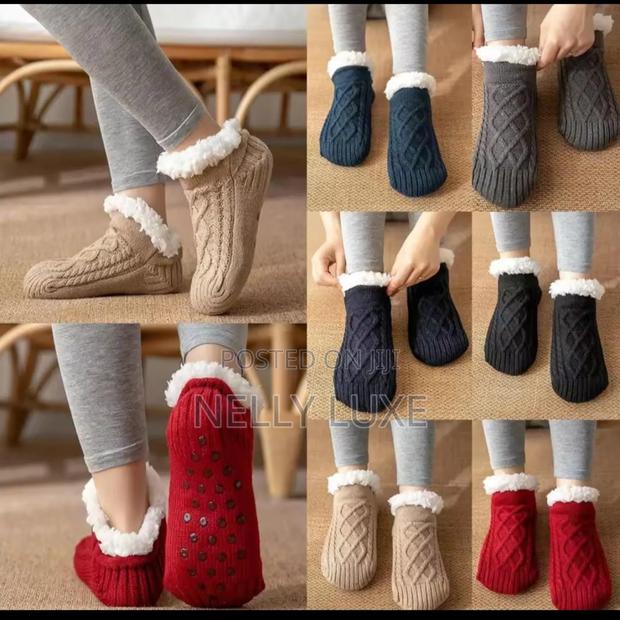 Indoor Socks With Lining - main view