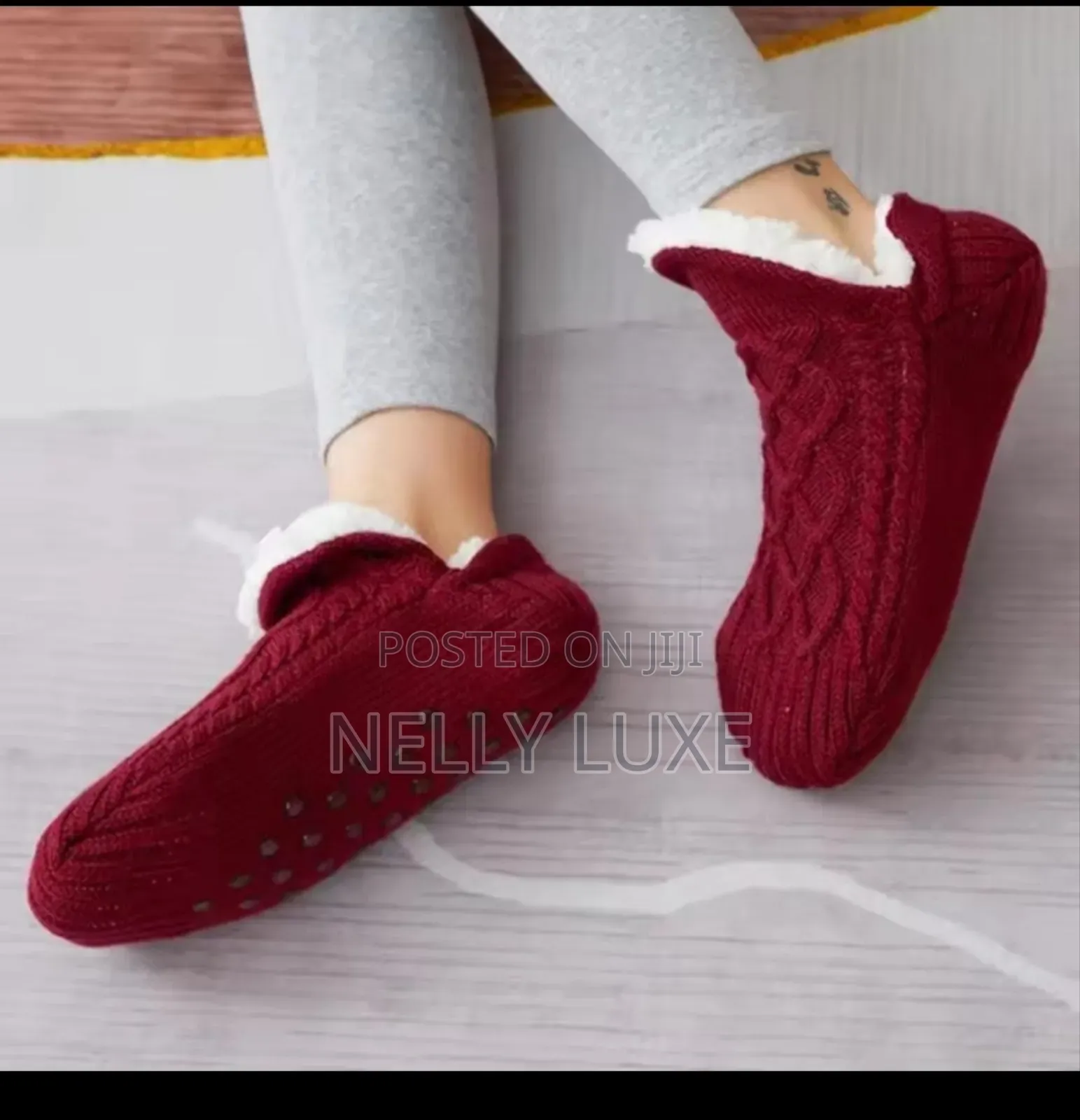 Indoor Socks With Lining