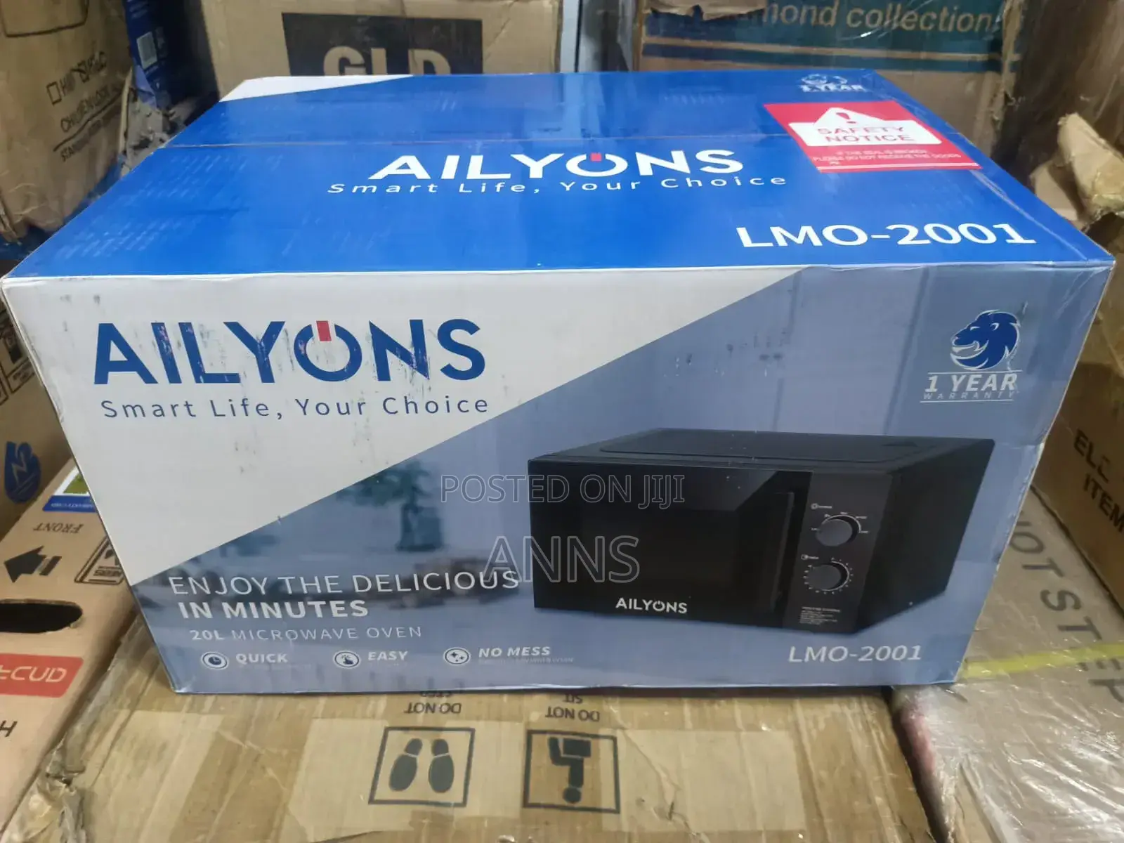 Ailyons 20 Litres Microwave Lmo-2001