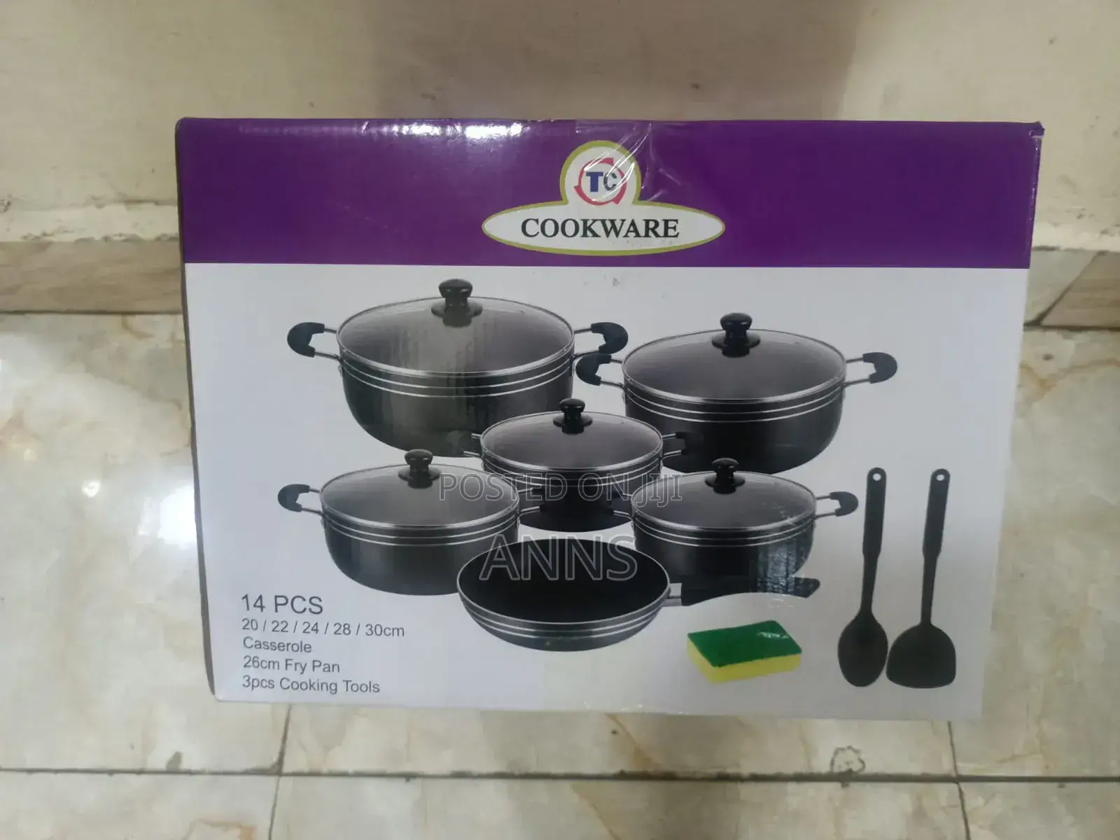 14 Pieces Set Nonstick Cookware Sufurias