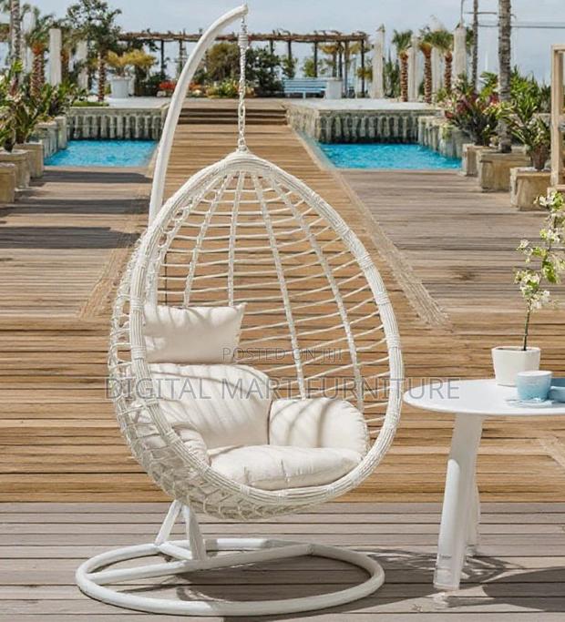 Home Chair: Wicker Swing Hammock Home Chair - thumbnail 5