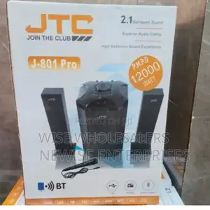 Jtc Mtungi 2.1ch Hometheatre-bt/Fm/Usb-12,000w-system
