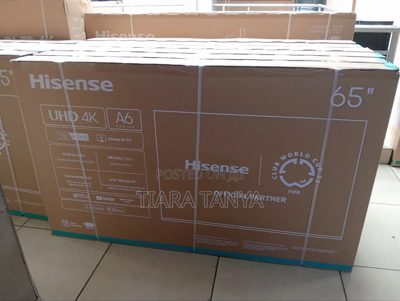 Hisense 65" Smart Frameless Tv