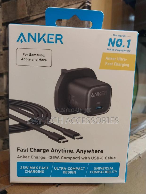 Anker B2656k11 25w Charger With Type-C to Type-C Cable - thumbnail 2