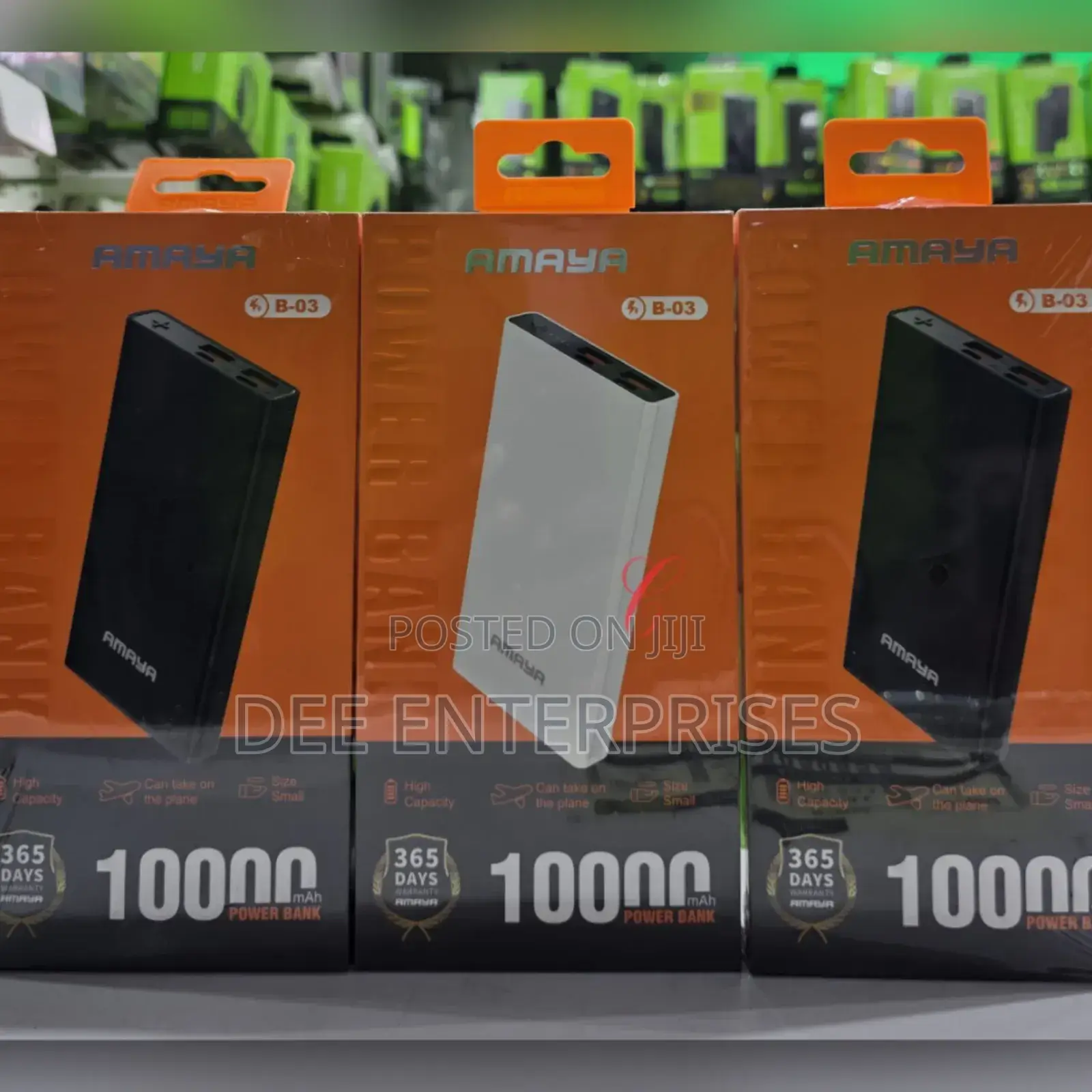 Amaya 10,000mah High Capacity Power Bank