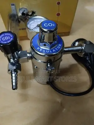 Laboratory Grade Co2 Regulator With Solenoid Valve and Pressure Gauge