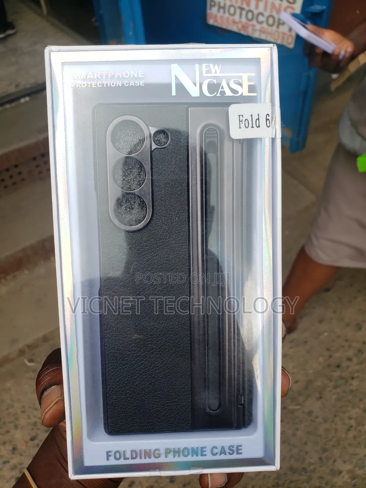 Samsung Fold 6 Back Case With Stylus Pen and Screen Protector