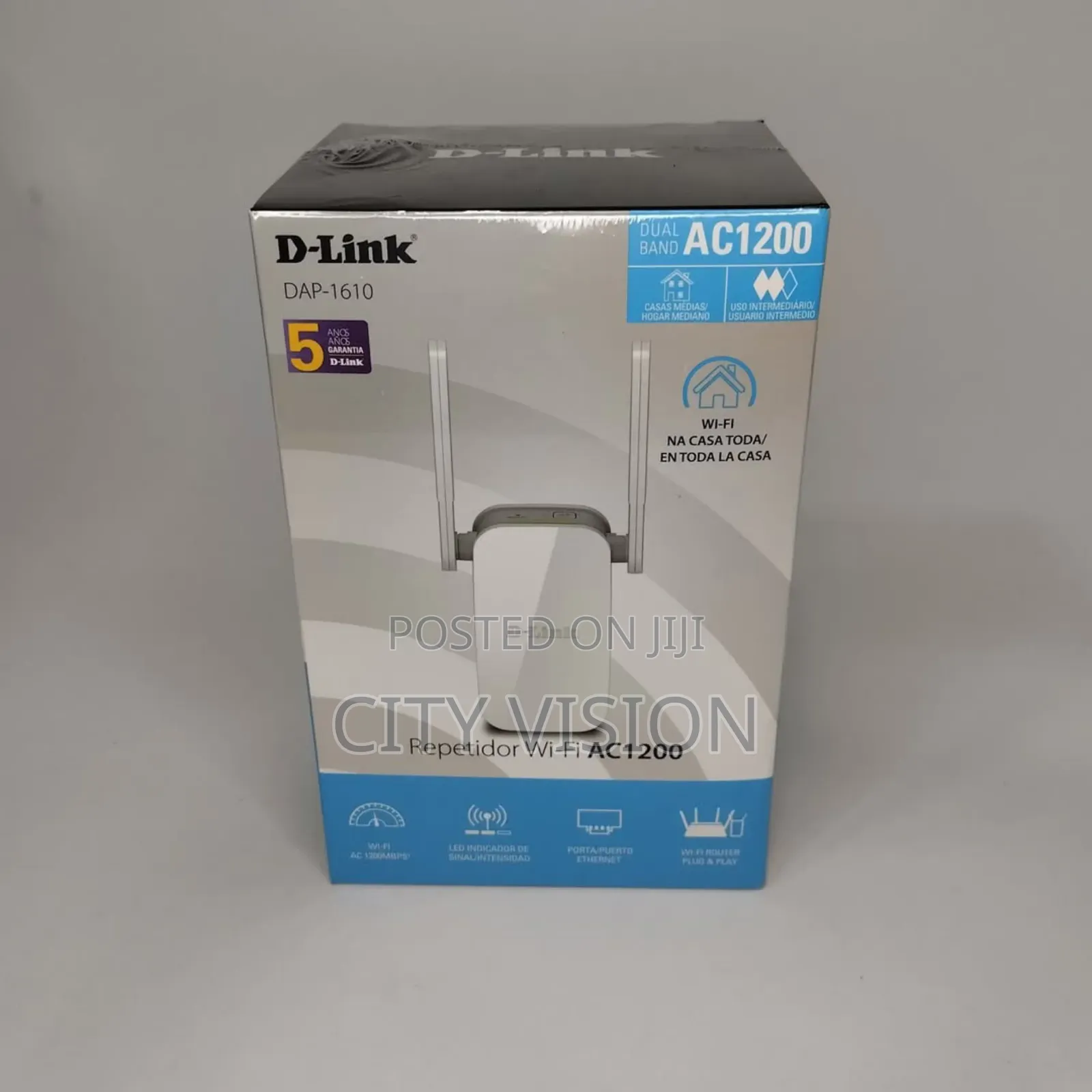 D-Link Ac1200 Dual Band Wifi 5 Range Extender Dap-1610