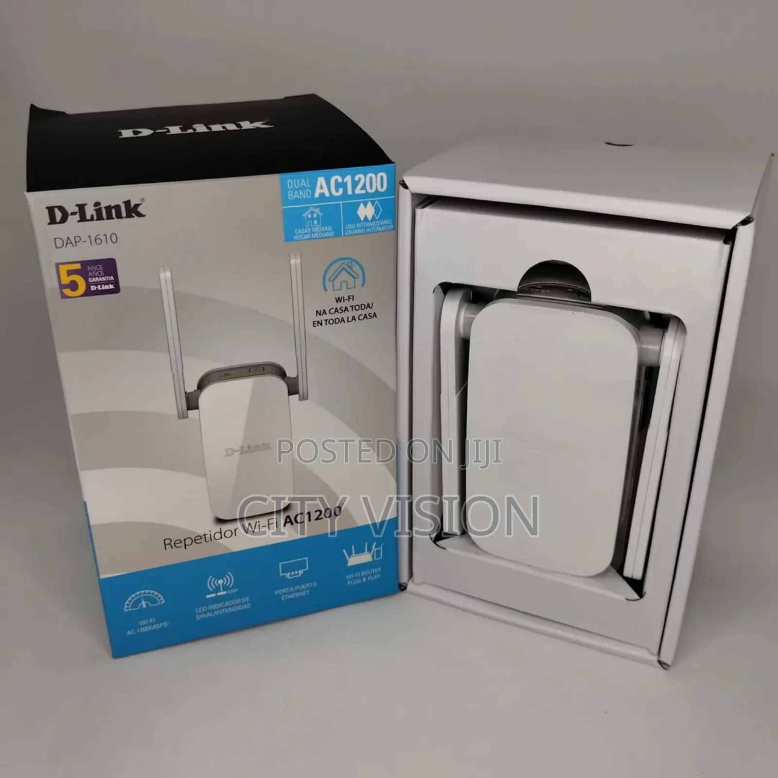 D-Link Ac1200 Dual Band Wifi 5 Range Extender Dap-1610