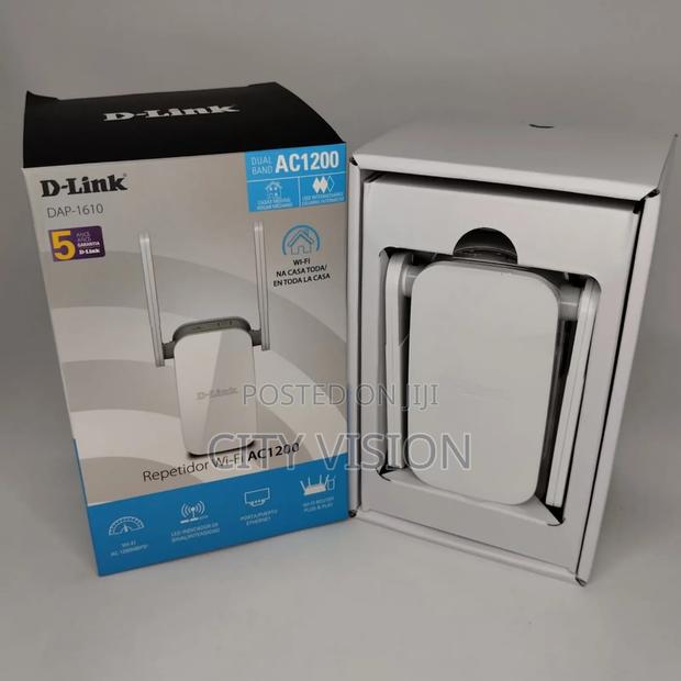 D-Link Ac1200 Dual Band Wifi 5 Range Extender Dap-1610 - thumbnail 2