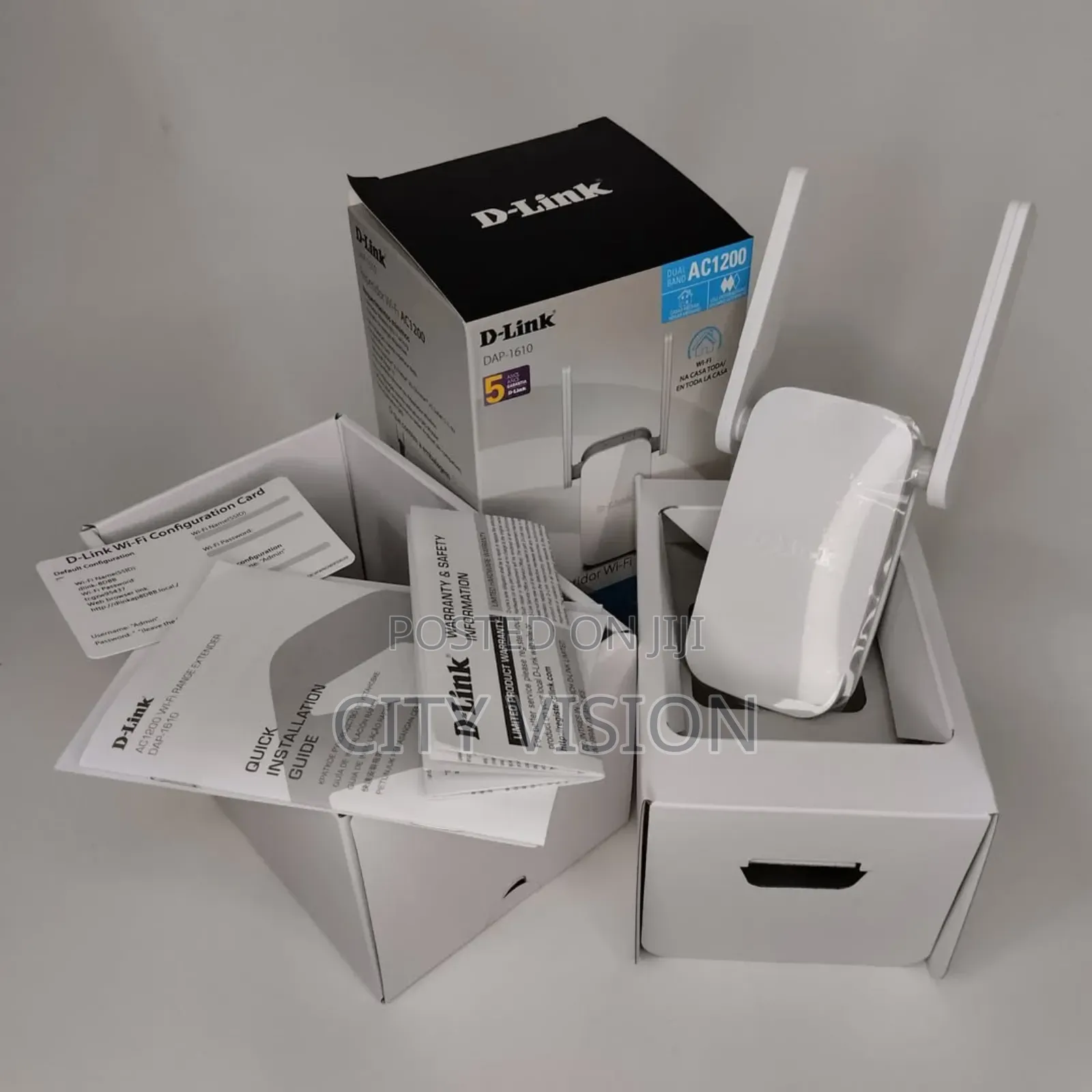 D-Link Ac1200 Dual Band Wifi 5 Range Extender Dap-1610