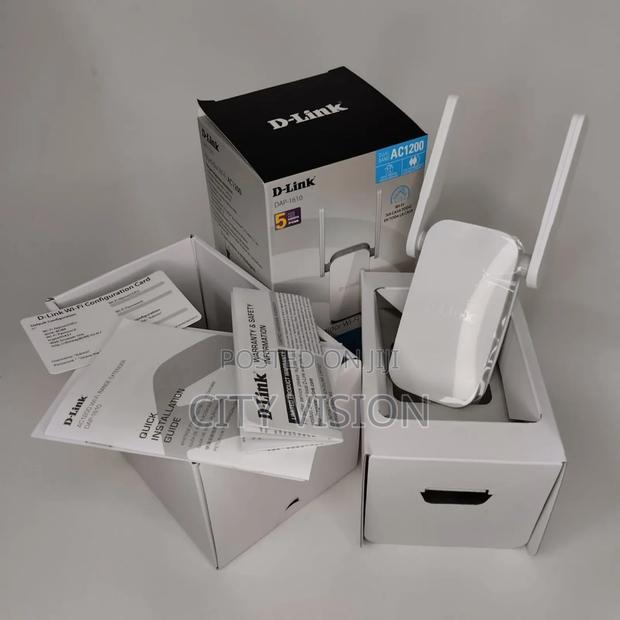 D-Link Ac1200 Dual Band Wifi 5 Range Extender Dap-1610 - thumbnail 4