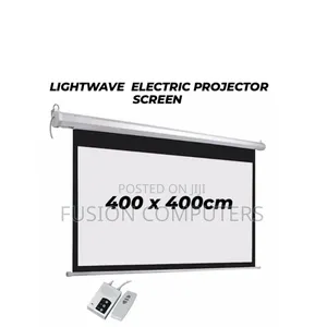 Lightwave Electric Projector Screen (Lw Eps -400e)