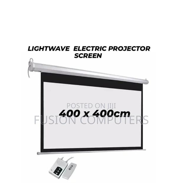 Lightwave Electric Projector Screen (Lw Eps -400e) - thumbnail 3