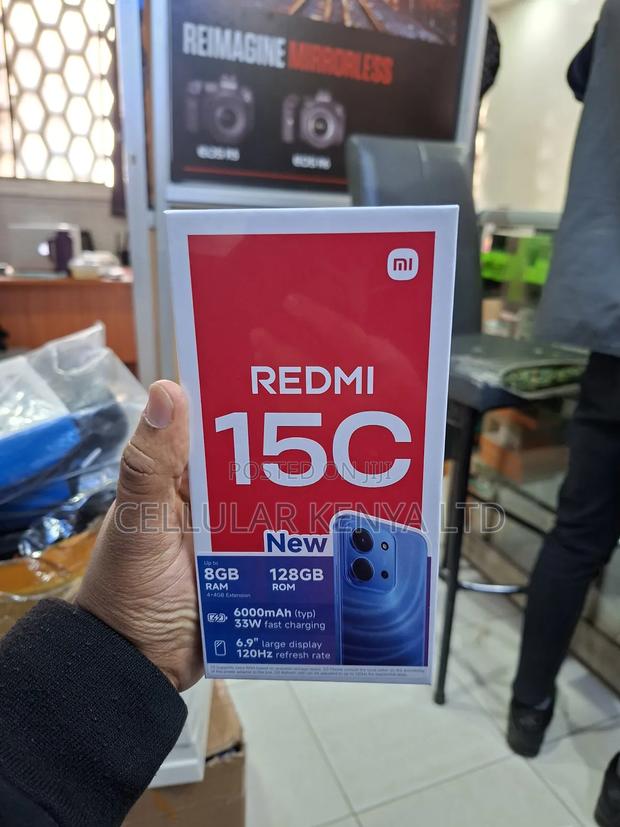 New Xiaomi Redmi 15C 4G 128 GB Black - main view