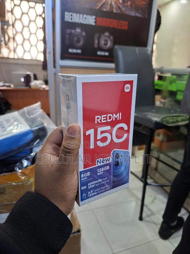 New Xiaomi Redmi 15C 4G 128 GB Black - thumbnail 3